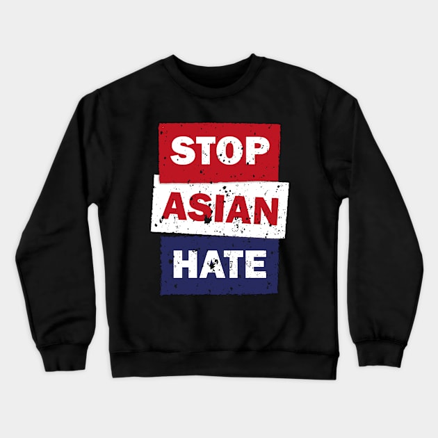 Crimes asian community supporter Stop Asian Hate Crewneck Sweatshirt by star trek fanart and more